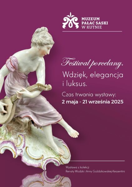 PLAKAT WYSTAWA PORCELANY